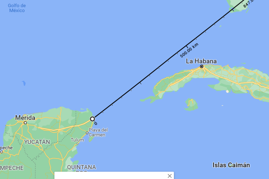 Cancún está más cerca de Miami que de CDMX